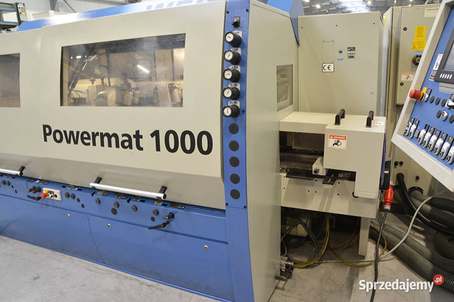6676 WEINIG POWERMAT 1000 7 głowic POWERLOCK Produkcja Kalwaria Zebrzydowska sprzedam