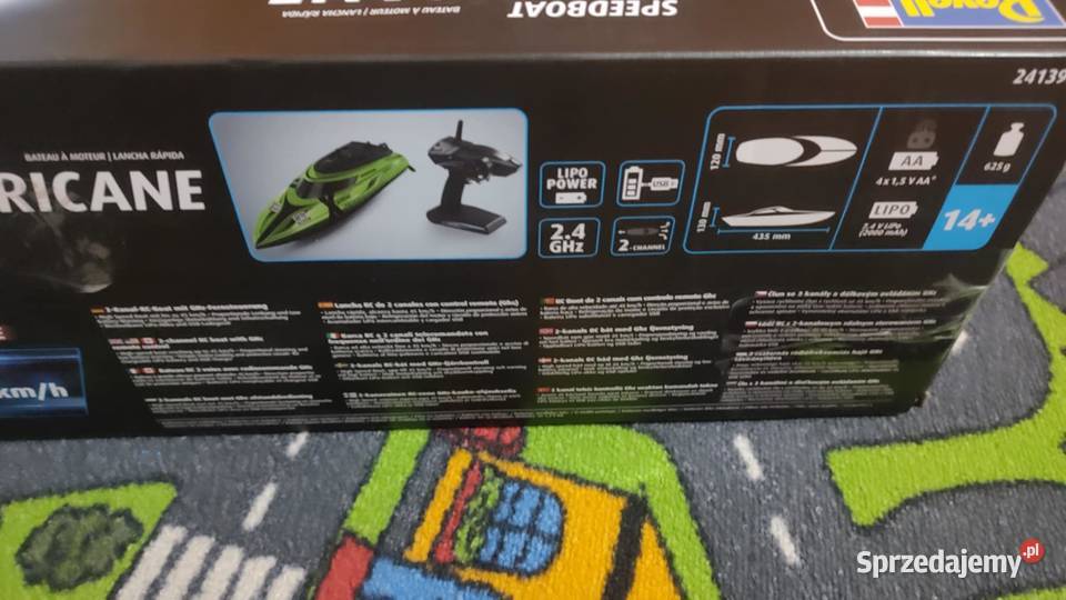 Łódź motorowa Revell RC XTreme Speedboat wielkopolskie Książ Wielkopolski sprzedam