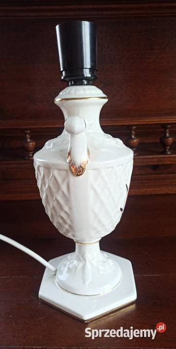 Lampka elektryczna Medalion Pporcelana Gdańsk