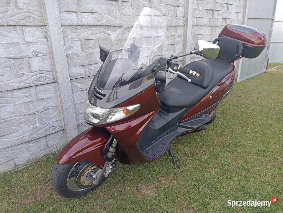 SUZUKI AN400 BURGMAN 2001r kufry