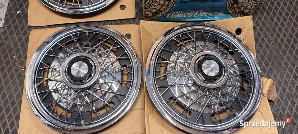 NOWE KOŁPAKI CHROM METAL SZPRYCHY USA 14 GMC dolnośląskie Świdnica