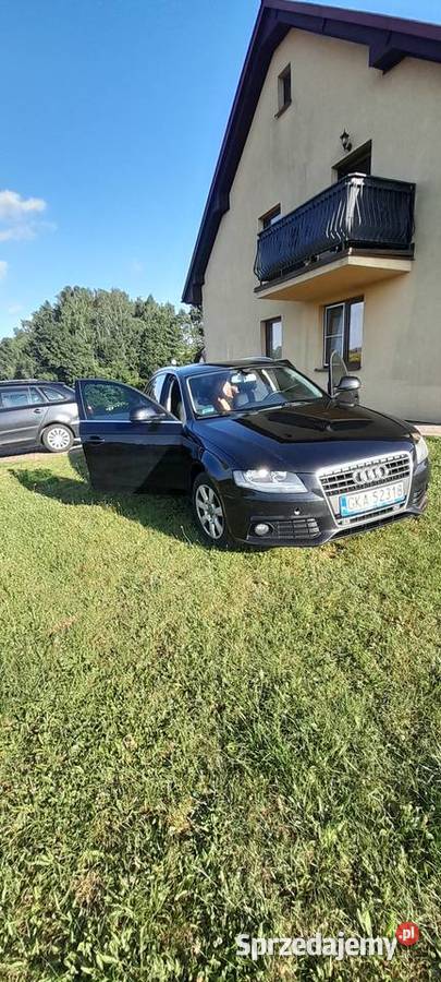 Audi A4 b8 2008 czarny A4 pomorskie Puzdrowo