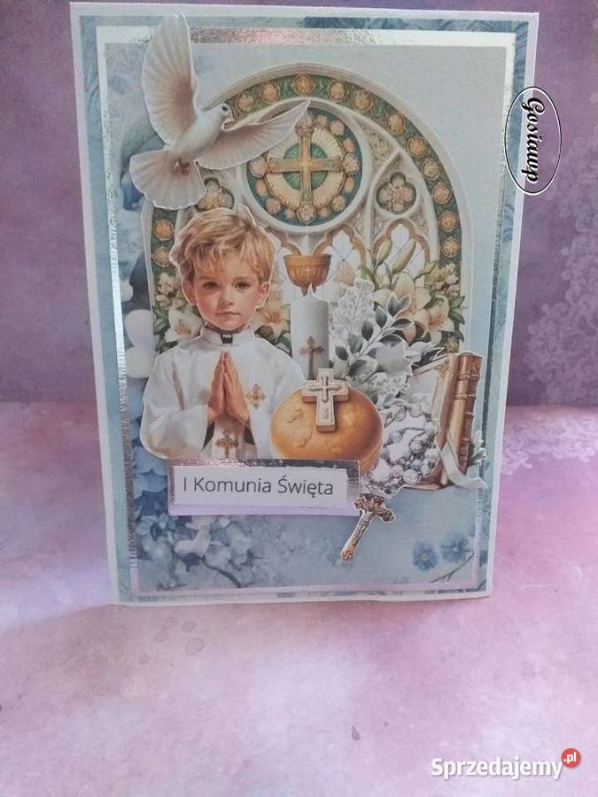 Karka komunijna do koperty Pozostałe Pozostałe Nakło nad Notecią
