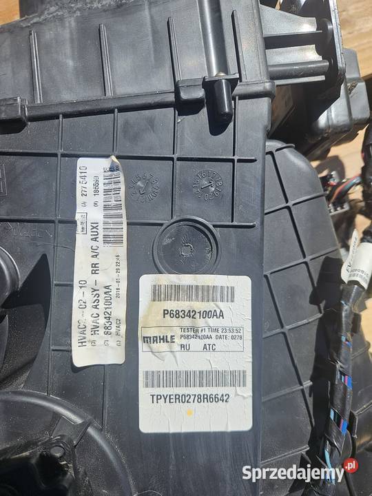 Nagrzewnica tył Chrysler Pacifica Dobiesław