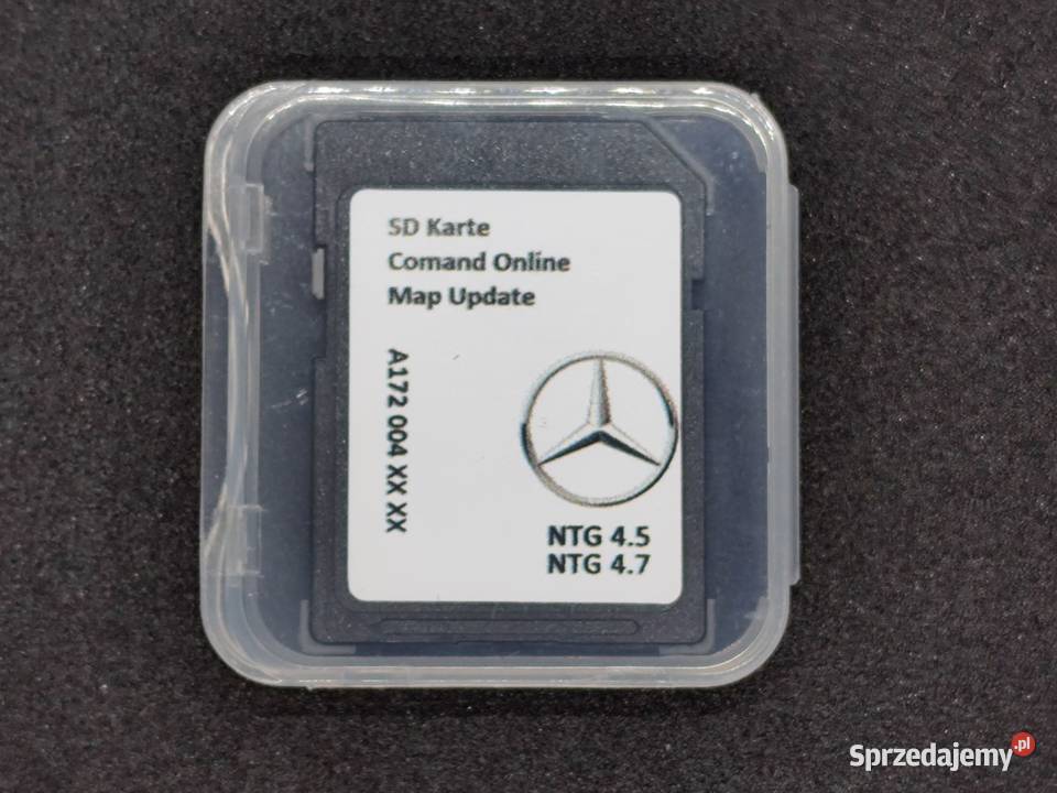 Aktualizacja map Mercedes Sandomierz