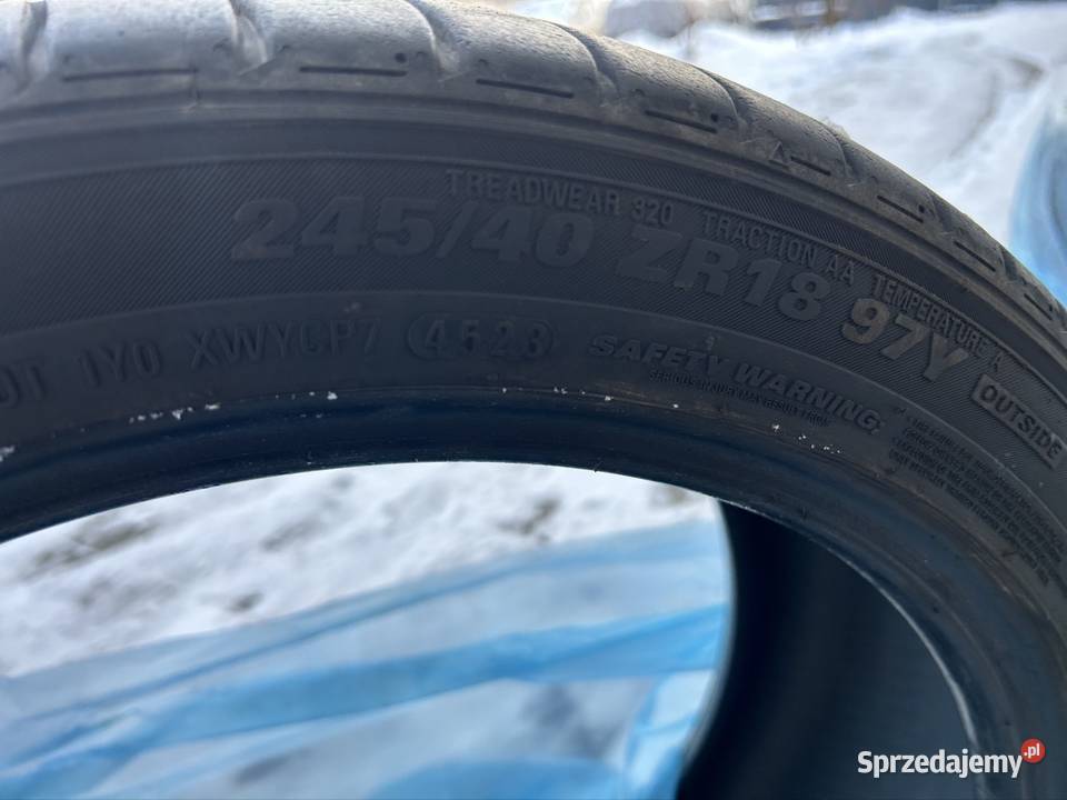 Sprzedam opony Kumho Wieliczka