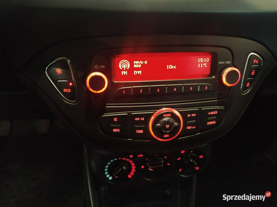 Opel Corsa Enjoy 14 90 Salon Bezwypadkowy E 2014 immobilizer Łódź