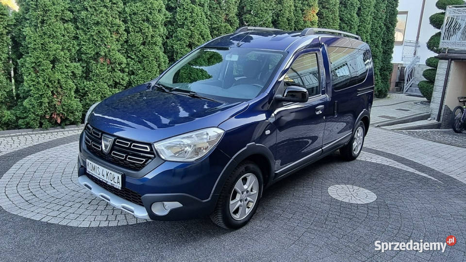 Dacia Dokker Kamera Navi Serwis Super Stan Płońsk sprzedam