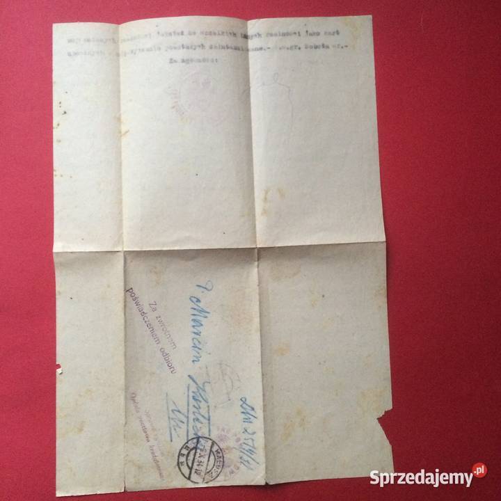 1222 Uchwała Sądu Grodzkiego w Kałuszu z 1934 r Szczecin