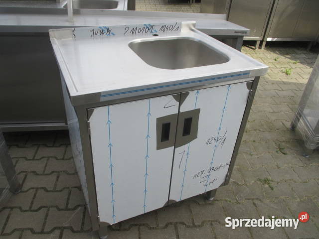 Zlew Gastronomiczny 1 Komorowy Drzwi Otwierane Ostrów Wielkopolski