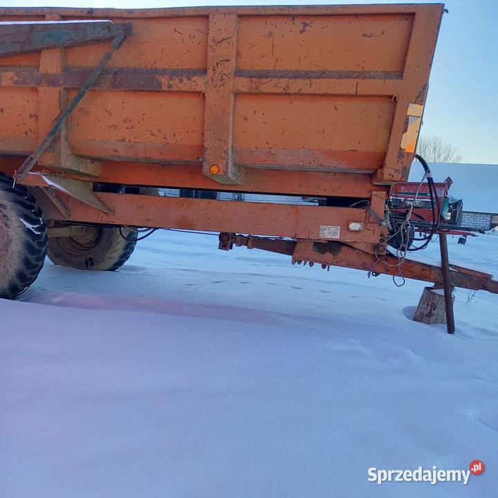 Przyczepa skorupowa 10 T