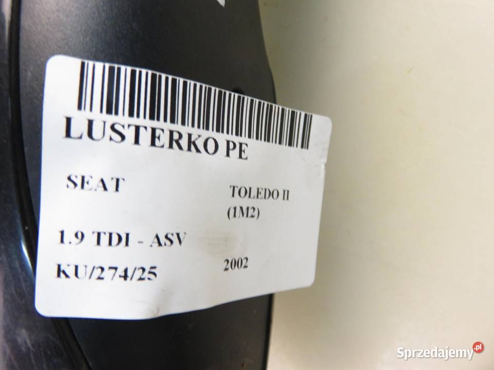 LUSTERKO PRAWE SEAT TOLEDO II 1M2 LEON 1M0857934