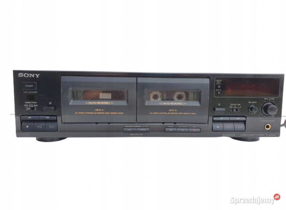 Magnetofon catette deck SONY TC we445 445 wielkopolskie Międzychód