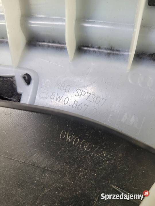 OSŁONA SŁUPKA B LEWA AUDI A4 B9 AVANT 8W0867243E Przystajń sprzedam