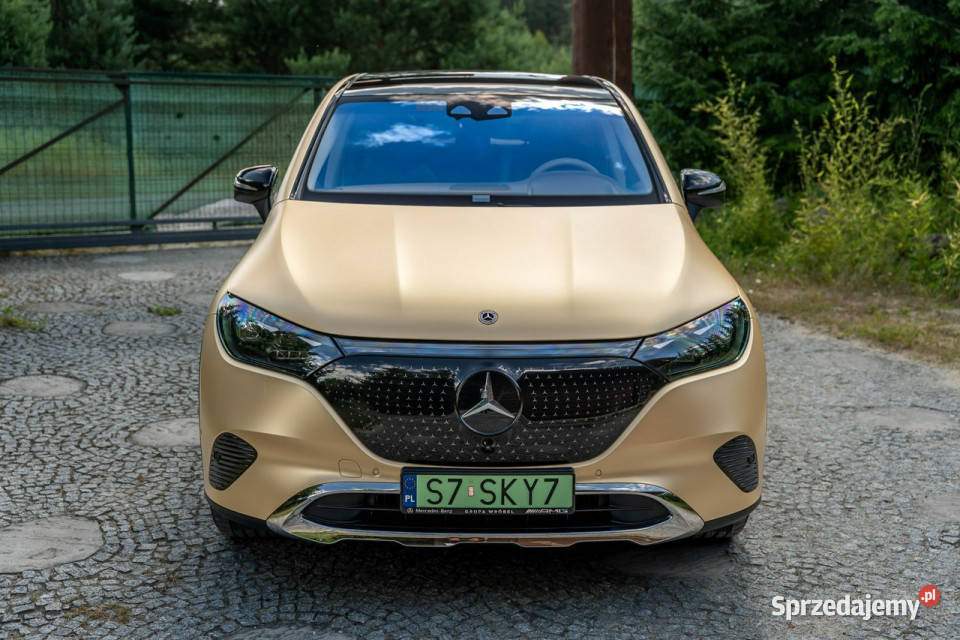 Mercedes EQE 500 SUV 4MATIC 90kWh BEZWYPADKOWY napęd 4x4 podkarpackie Ropczyce