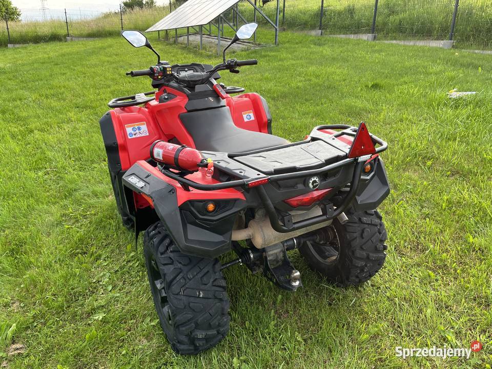 Canam outlander 570 quad przeprawowy Homologacją zarejestrowany jako zabytek Żywiec