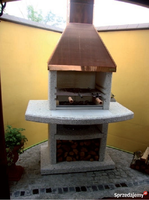 GRILL OGRODOWY NORMAN ATLANTIK daszek nierdzewy Wałbrzych sprzedam