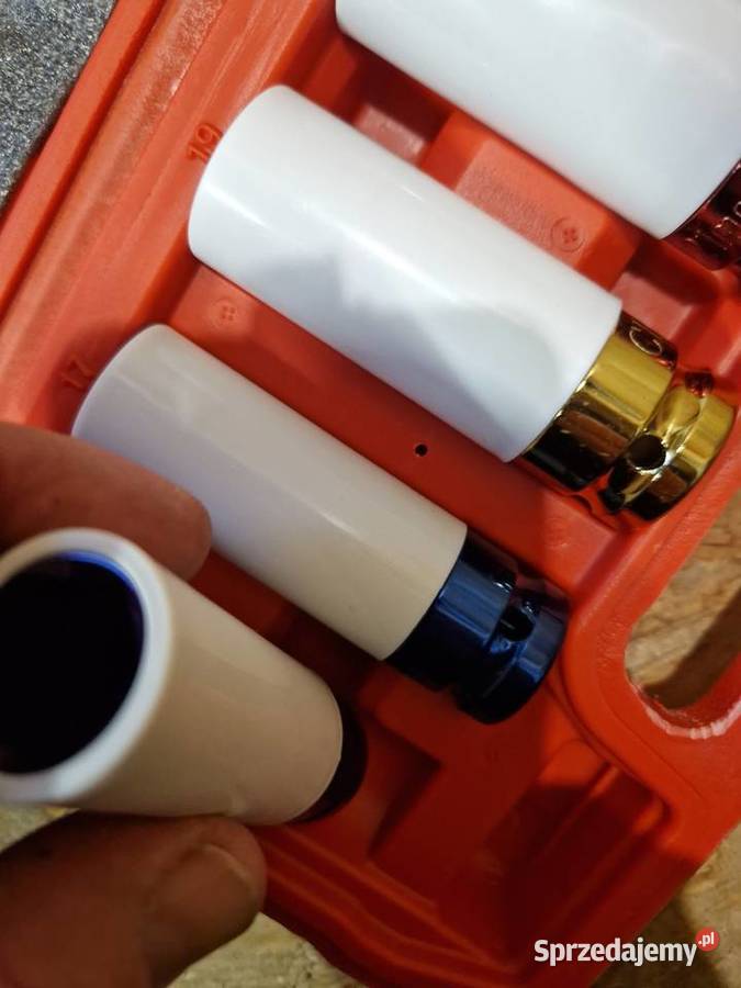 NASADKI UDAROWE ZESTAW DO FELG ALUFELG Zakrętarki i klucze udarowe