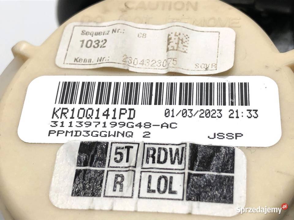 PAS BEZPIECZEŃSTWA PRAWY PRZÓD AUDI A7 C8 Pasy bezpieczeństwa