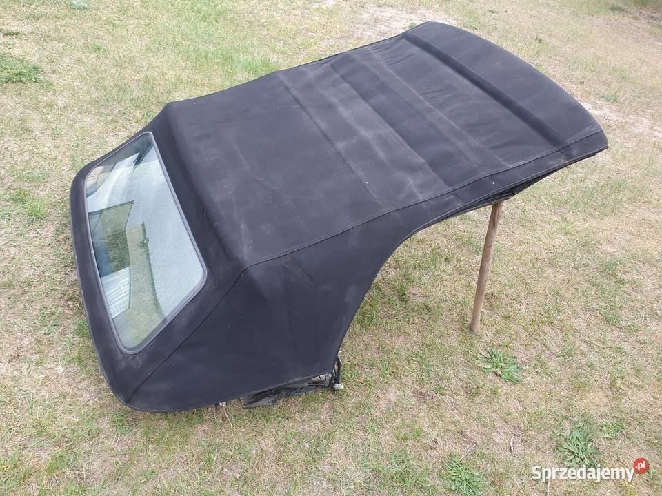 Dach składany czarny BMW e46 Cabrio bez Szamotuły