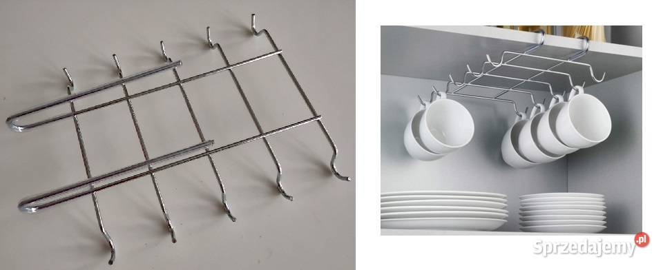 Wenko wkład do szafki uchwyt na kubki srebrny Oleśnica