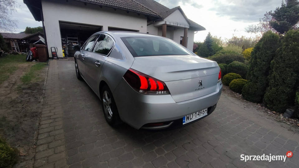 Peugeot 508 zadbany krajowy serwis ASO faktura gniazdo AUX Motoryzacja