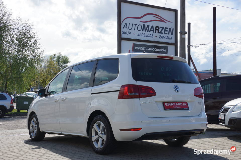 Volkswagen Sharan 20 TDI CR 140 4x4 Biksenon 1968cm3 Nowy Sącz