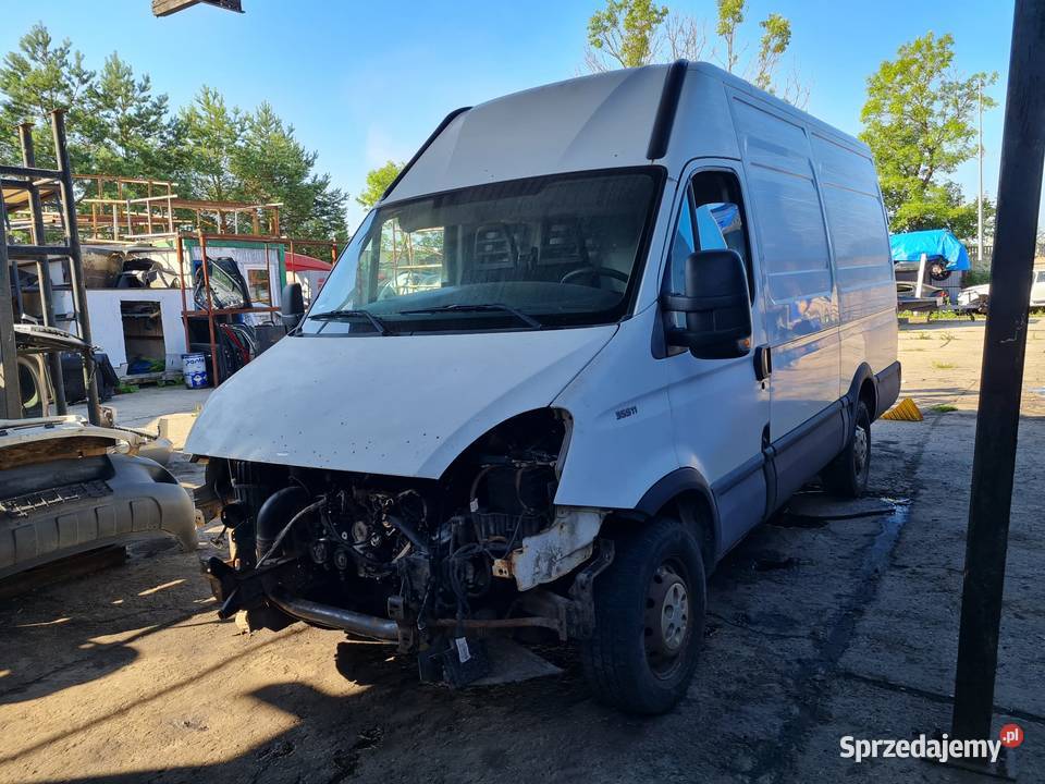Iveco Daily IV blaszak bez silnika uszkodzony Mrągowo sprzedam