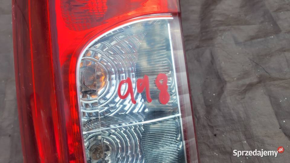 NEMO BIPPER FIORINO LAMPA LEWA TYŁ 01358250080E śląskie Ruda Śląska