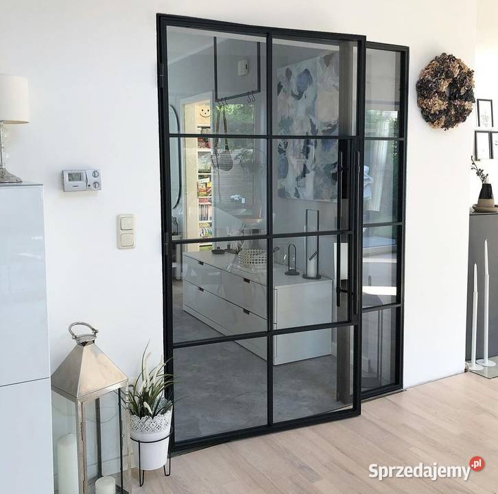 Ścianka loftowa drzwi szklane drzwi industrialne Pozostałe usługi małopolskie Wieliczka