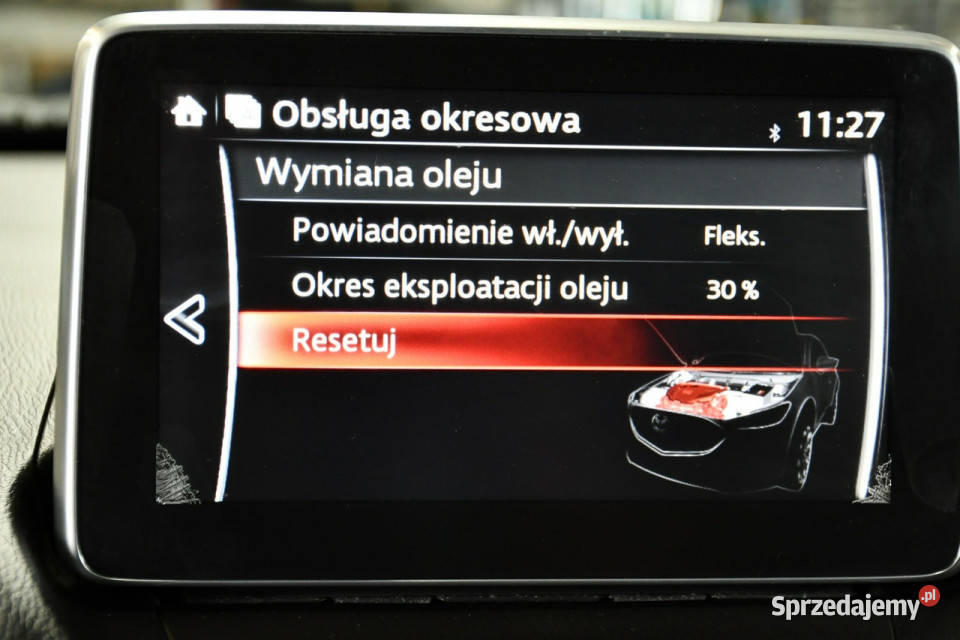 Mazda CX3 15d 100 bezwypadkowy FullLED Skóra czujnik deszczu Samochody osobowe lubelskie Hrubieszów