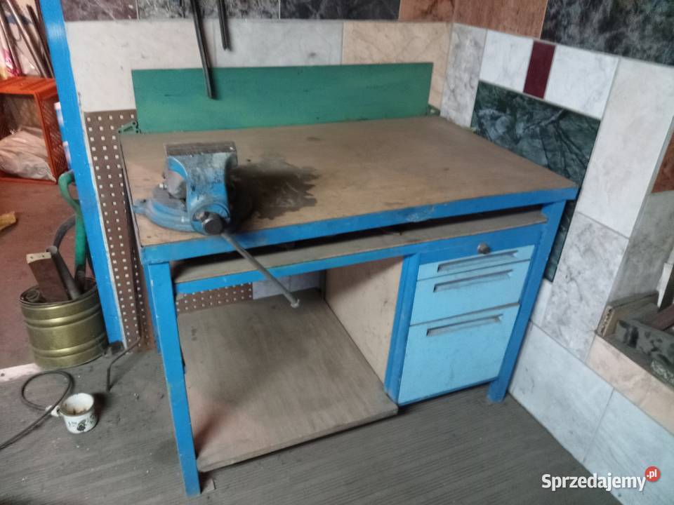 Stół warsztatowt z imadłem Bielsko-Biała