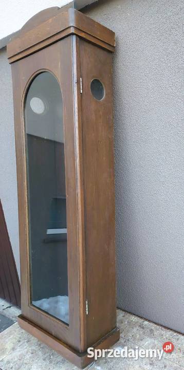 Szafka witrynka z obudowy starego przedwojennego Meble Tczew