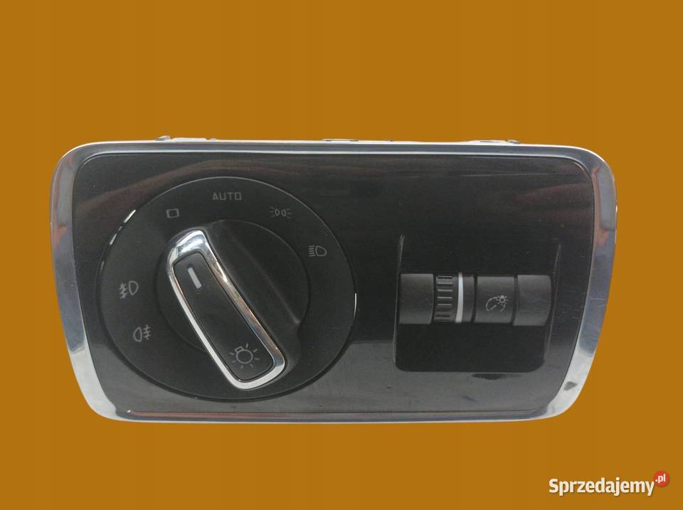 PRZEŁĄCZNIK ŚWIATEŁ ORG EU 3T0941431B Skoda Panele sterowania, przełączniki