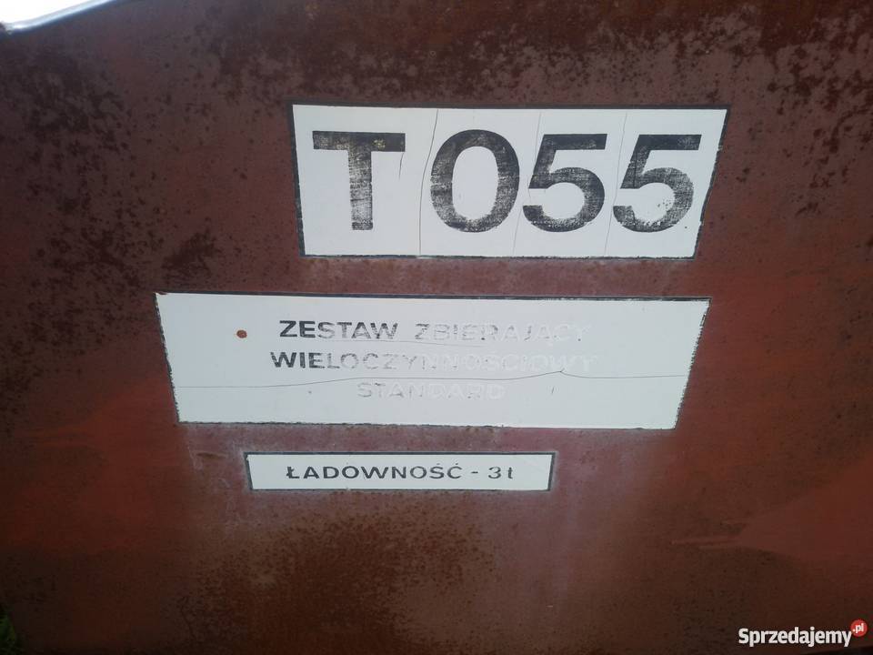 Przyczepa Samozbierająca Kunów T055 Żmigród sprzedam