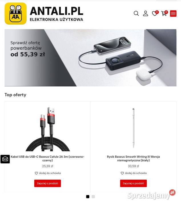 Sklep internetowy z elektroniką użytkową małopolskie Kraków