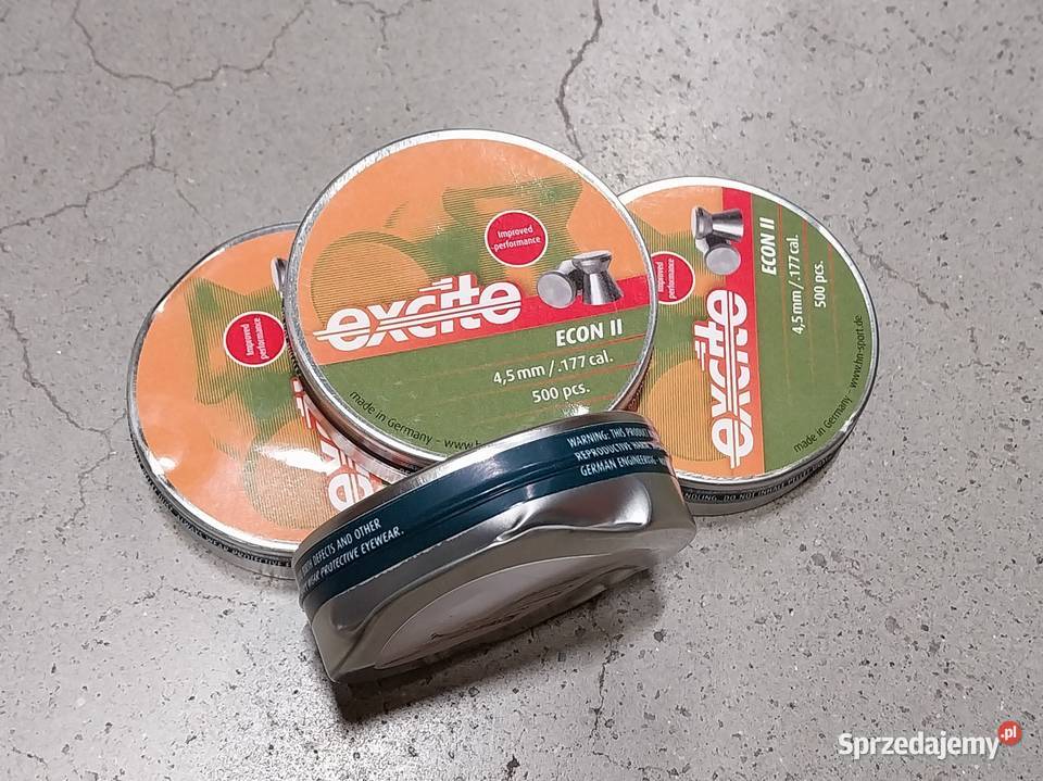 Śrut diabolo HN Excite Econ Glatt II 45 mm 500 Czeladź sprzedam