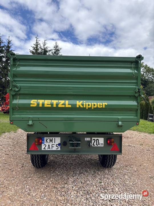 Przyczepa rolnicza STETZL 5T z Austrii nieuszkodzony małopolskie