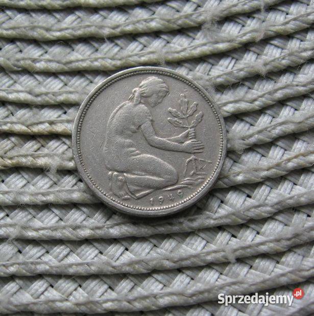 Niemcy 50 Pfrnnig 1949r D Lander wielkopolskie Kalisz sprzedam