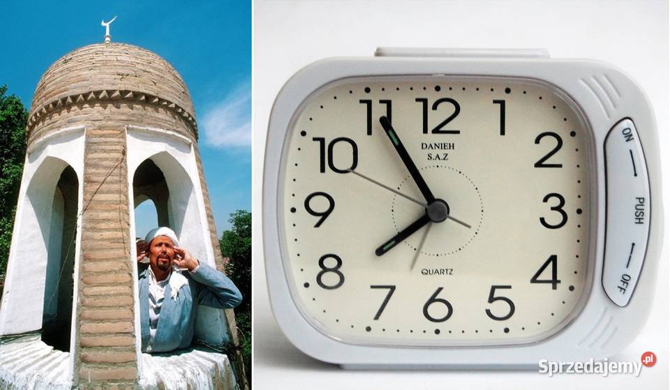 Zegarek budzik Danieh SAZ Iran islam muezzin budzik Lublin