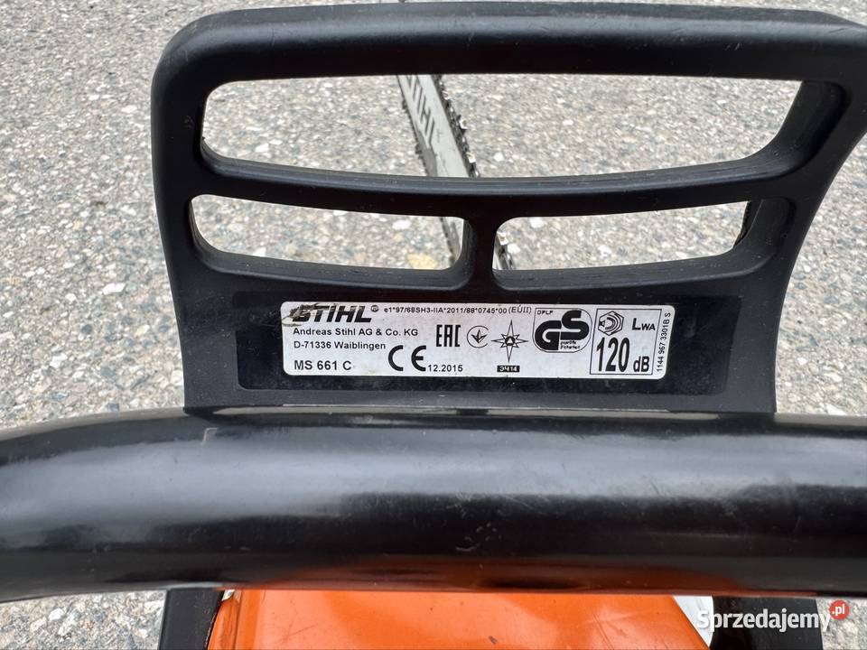 Pilarka spalinowa Stihl MS661C 73 prowadnica 112 łódzkie Łódź