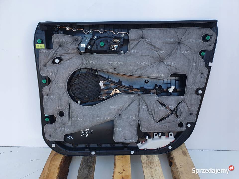 Hyundai Santa Fe IV TAPICERKA PRZEDNICH DRZWI Rudka