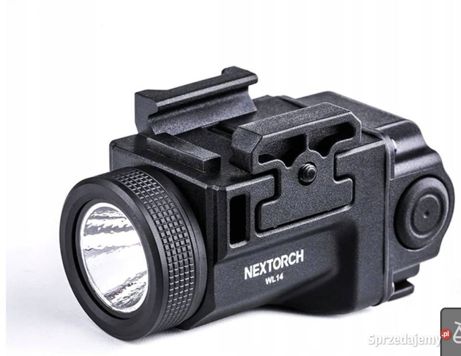 Latarka nextorch do pistoletu Glock 17 Sporty strzeleckie i myślistwo wielkopolskie Turek