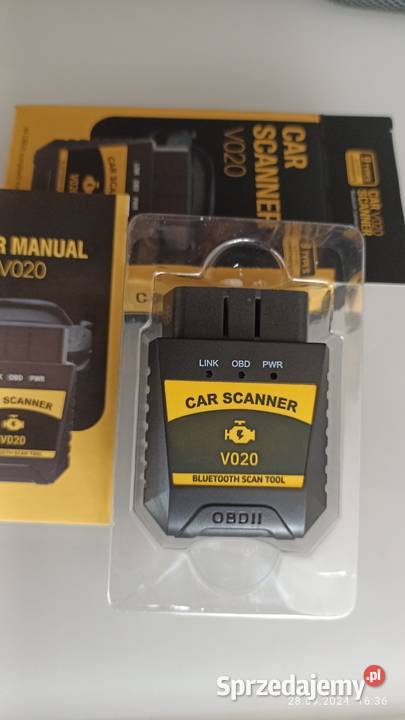 Skaner diagnostyczny OBD2 Elm327 BT40 AndroidIOS Interfejsy diagnostyczne Poznań
