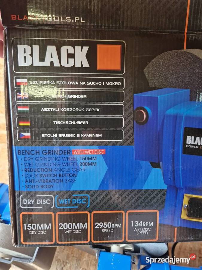 SZLIFIERKA STOŁOWA 1850W 2x KAMIEŃ NA SUCHO Głogowa