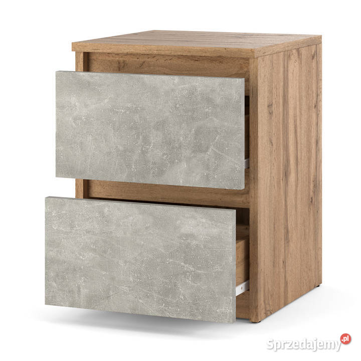 Szafka Nocna Dziecięca Z 2 Szufladami Drewniana Nocne Elbląg