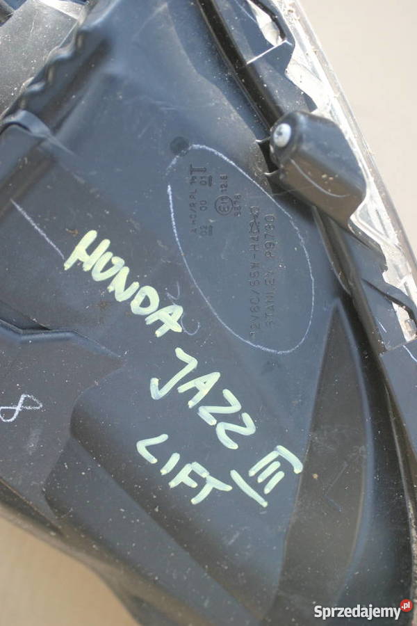 HONDA JAZZ III LIFT LAMPA PRZEDNIA LEWA PRZÓD lubuskie Bieleń sprzedam
