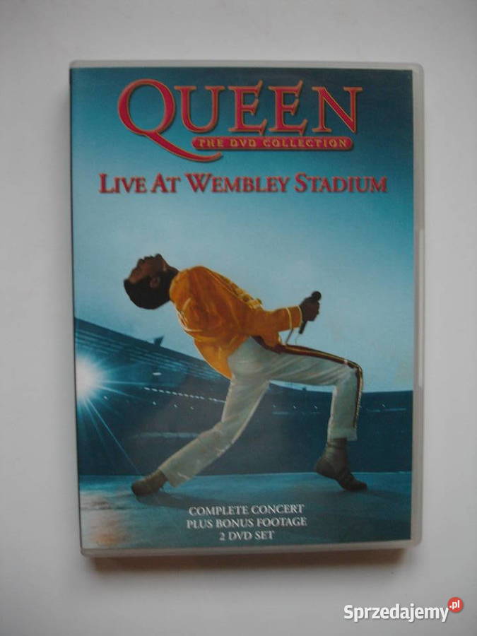 QUEEN Live Wembley Stadium 2 DVD lubuskie Zielona Góra