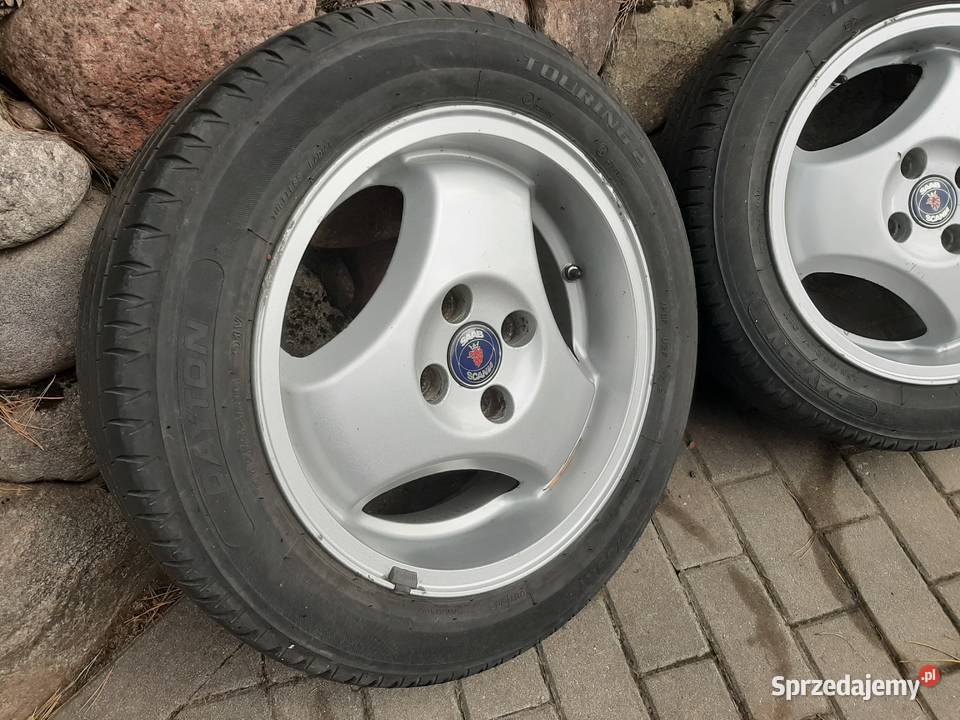 Saab 9000 felgi Super aero 16 Rok produkcji 1997 Wasilków