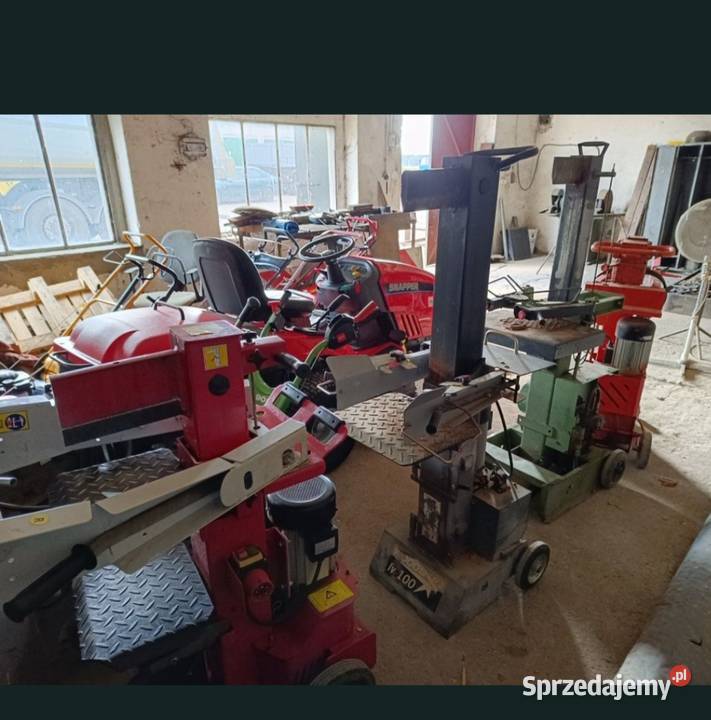 Łuparka łupiarka do drewna pionowa hydrauliczna wielkopolskie